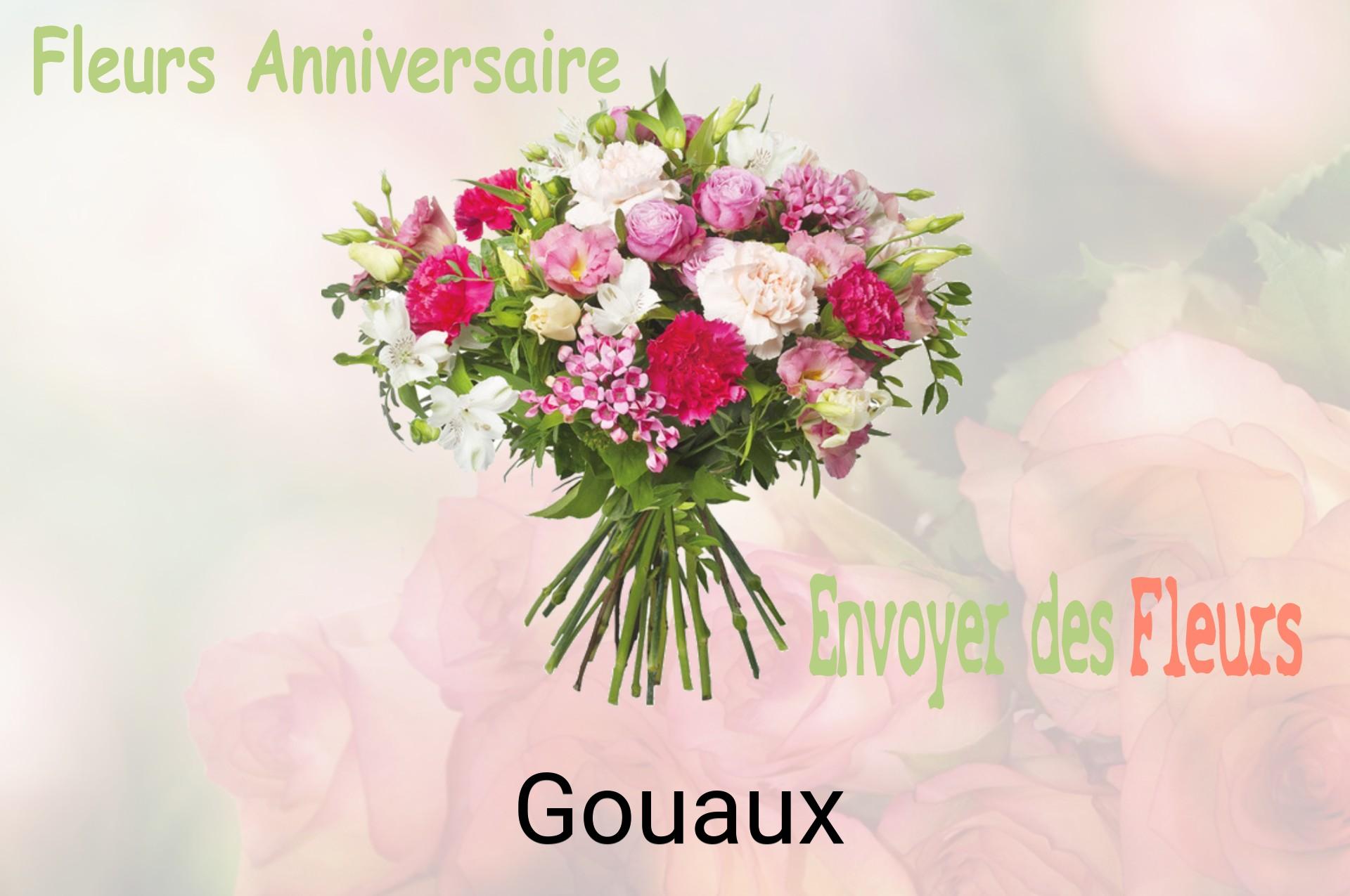 Bouquet de fleurs d’anniversaire livré à Gouaux